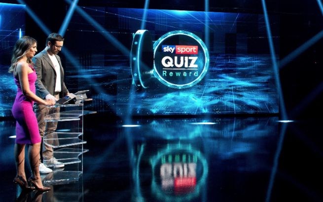 Sky Sport Uno broadcast Sky Sports Quiz Reward, the first sports game show